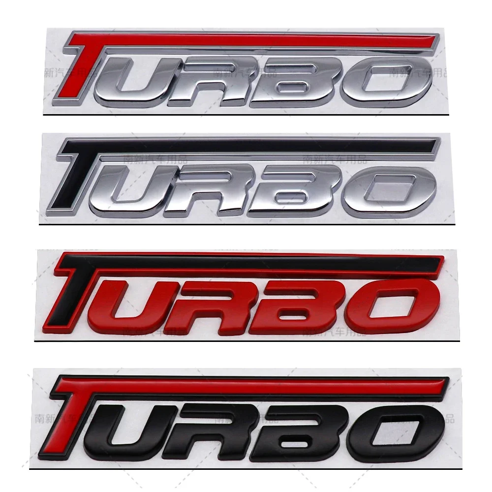

Universal Turbo Logo Car Rear Tail Bumper Trunk Sticker Badge For Jaguar Jeep KIA Lexus Land Rover Mazda Ford Honda Hyundai