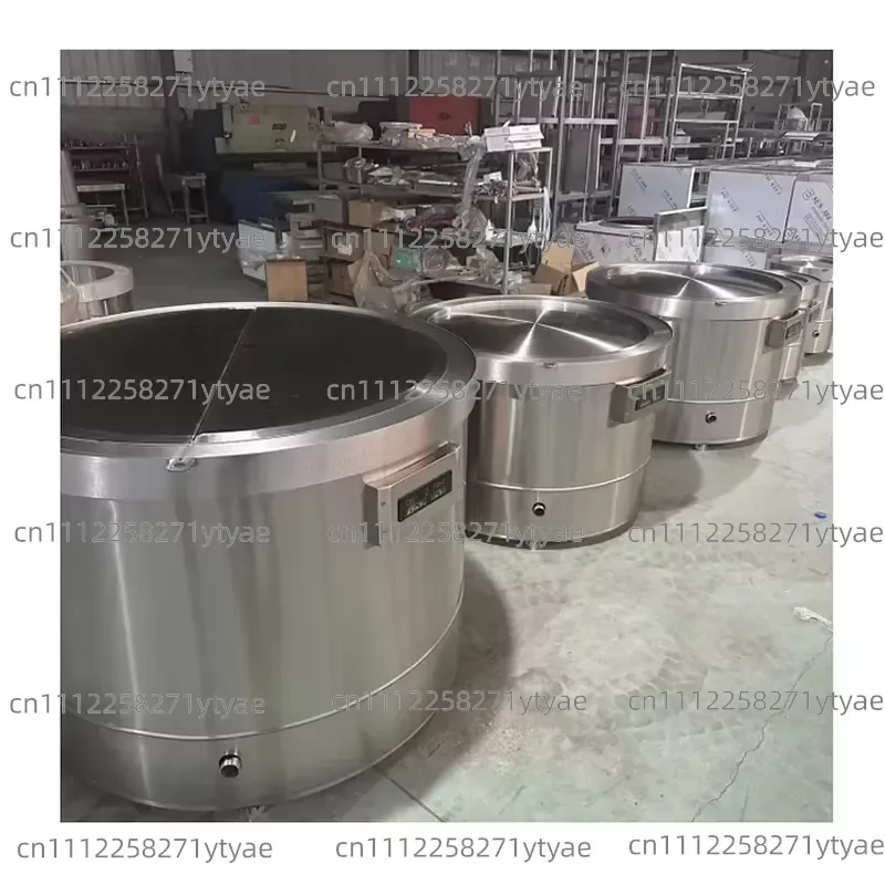 Stainless Steel Soup Large Soup Pot Kitchen Stew Dutch Oven Cooking with Frying