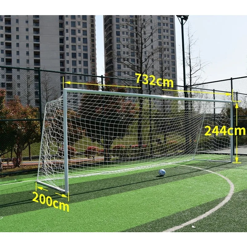 

11-a-side Football Goals | Assembled Football Goals | High-strength Heavy-duty Construction | Suitable for Adults