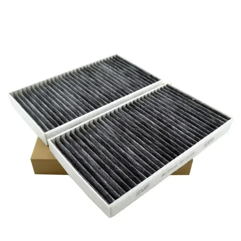 1 Pair Cabin Air Filter Activated Carbon Odor-Eliminating Layer  For Chevrolet Silverado Suburban Tahoe GMC Sierra Yukon NEW