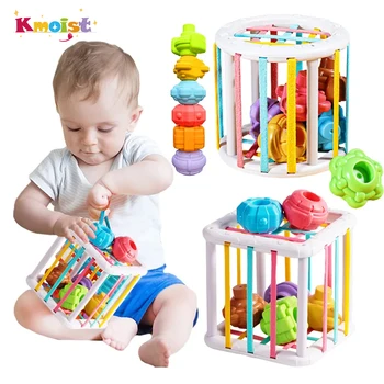Jouets éducatifs d'apprentissage Montessori pour bébé de 0 à...
