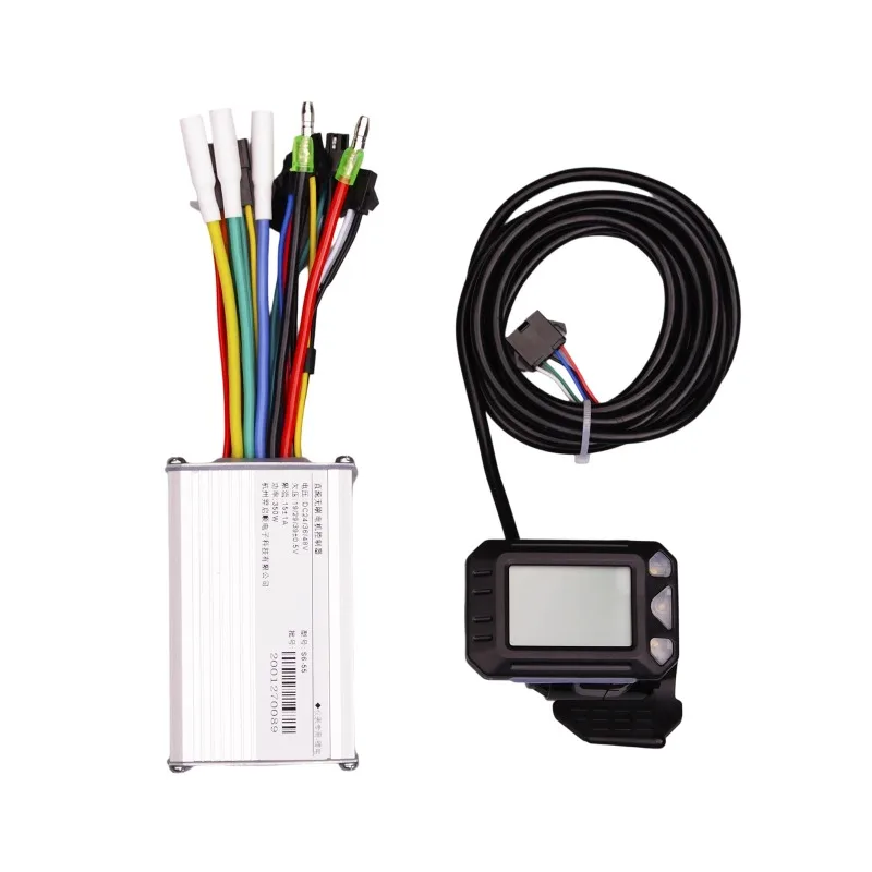 Комплект ЖК-дисплея и контроллера для скутера 24–48 В, многофункциональный спидометр S5/S6-55/S6-65, одометр для электрического скутера, велосипеда