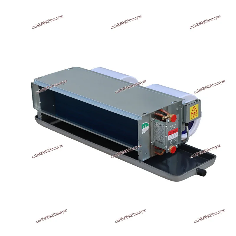 

Commercial Horizontal Concealed Fan Coil Large Air Volume Dual-purpose Fan Coil Factory Workshop Air Duct Machine