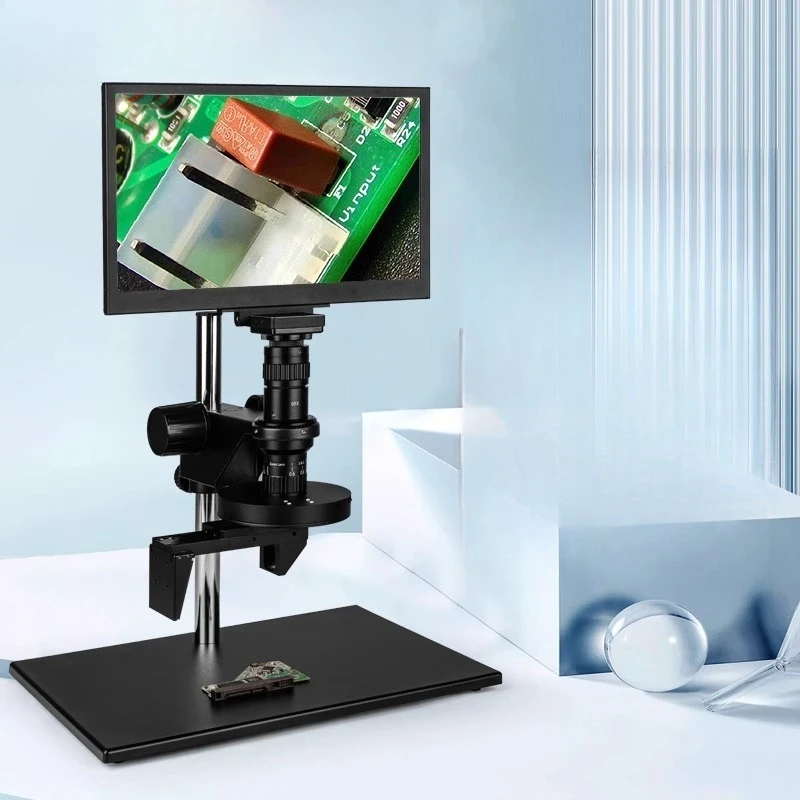 

High definition 3D industrial video microscope 360 degree super depth of field detection