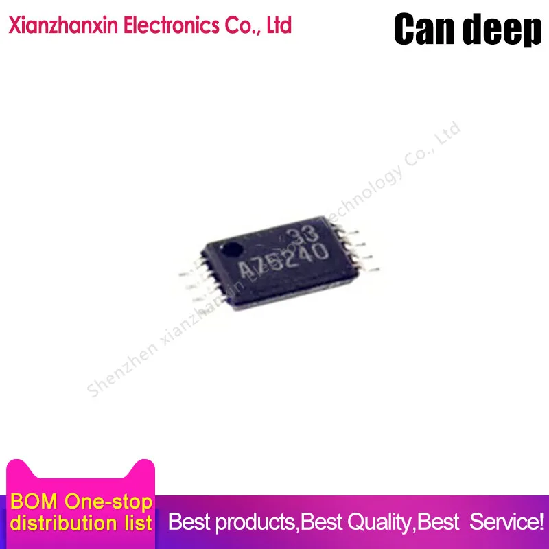 5pcs/lot SN75240PWR SN75240 Screen printing A75240 TSSOP8 Overvoltage current and temperature device chip