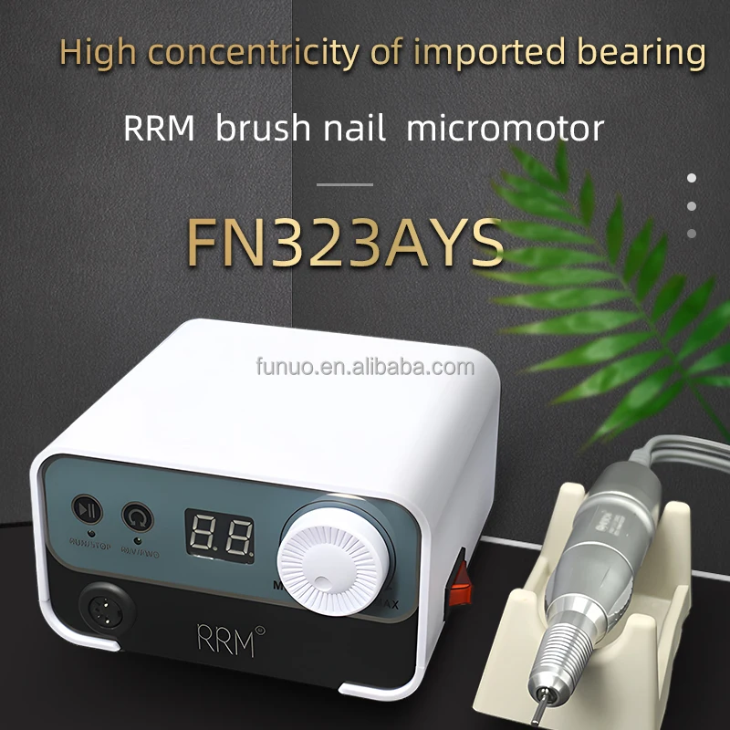 2022 NEW Nail Drill Machine FN323AYS 35000RPM Professional Electric Manicure Pedicure Drill Kit for Salon OEM/ODM
