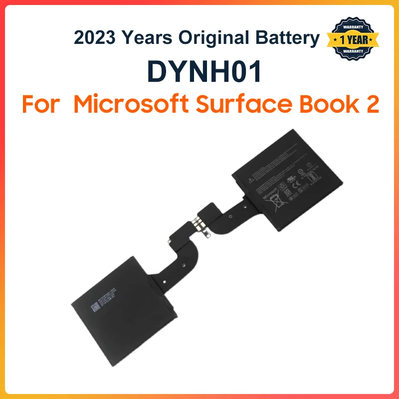 Batteria per Laptop DYNH01 per Microsoft Surface Book 2 15 "1813 versione avanzata Tablet 7.57V 23.2WH 3070MAH