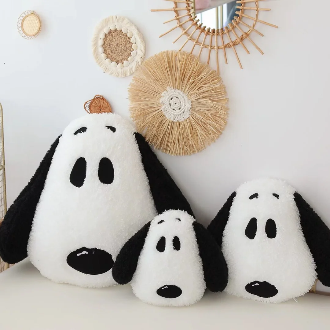 Grote maten cartoon snoopy pluche kussen zacht gevulde pop cartoon dier kerstcadeaus voor vriendinnen kinderen