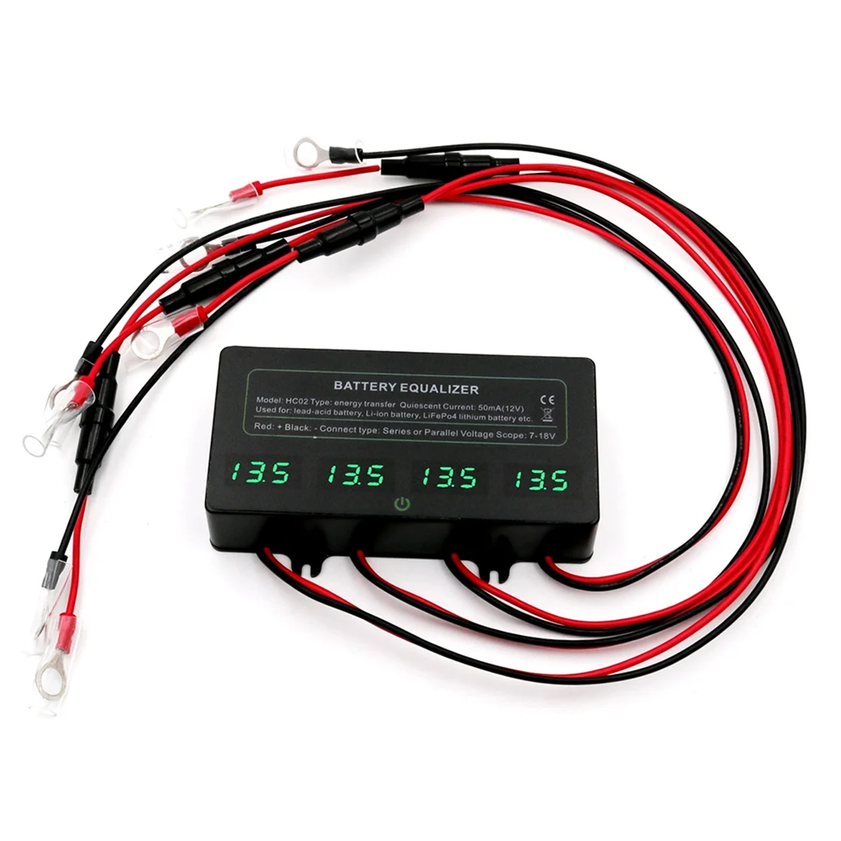 

SUPER HOT HC02 Battery Balancer for 12/24/36/48V Battery Electric Switch