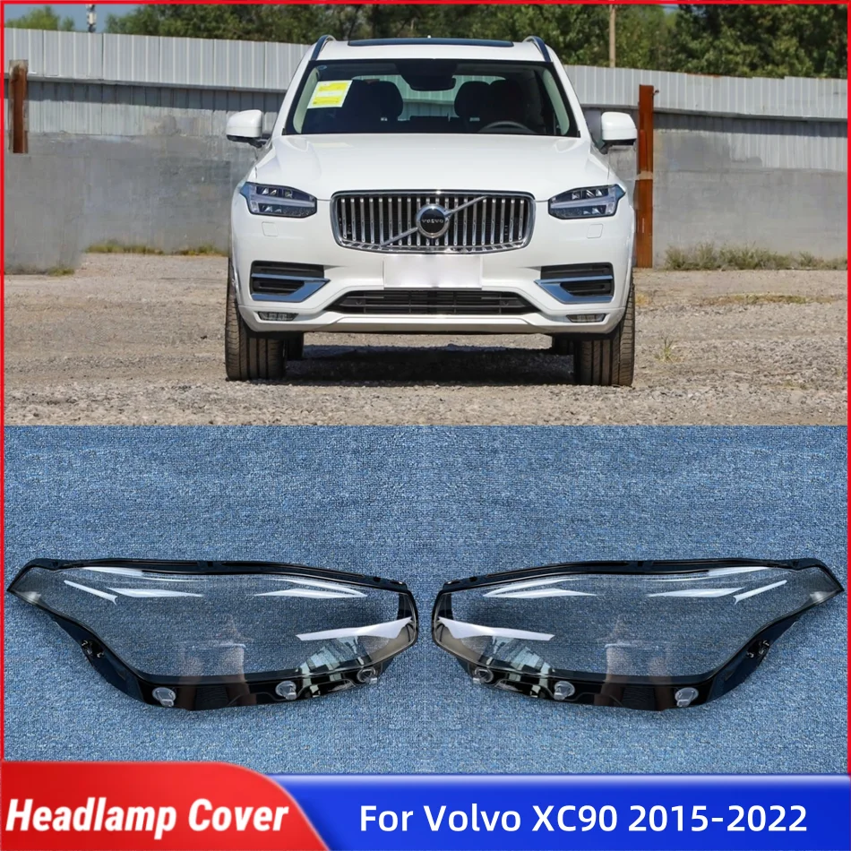 

For Volvo XC90 2015 2016 2017 2018 2019 2020 2021 2022 Car Interior Replacement Parts Lampshades Lamp Shell Headlight Housing