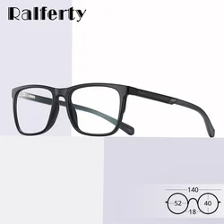 Ralferty Male Optical Frames Square TR90 Gaming Blue Light Glasses Frame for Men Myopia Anti-glare Computer Eyeglass Frame D2309