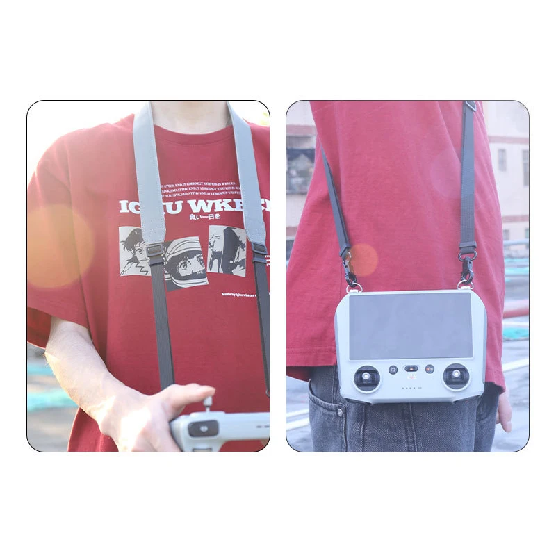 Lanyard-ドローン用制御ストラップ,dji pro 2,mini 4, 3 pro,首用,Dji用ハンギングロープ,ドローン用アクセサリー