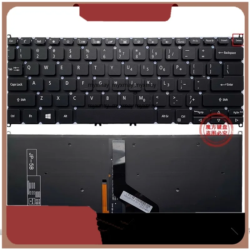 

New US Keyboard for ACER TravelMate TMX45-51 TMP414-51G P614 N20H4 N18P6 Laptop English Keyboard Backlight