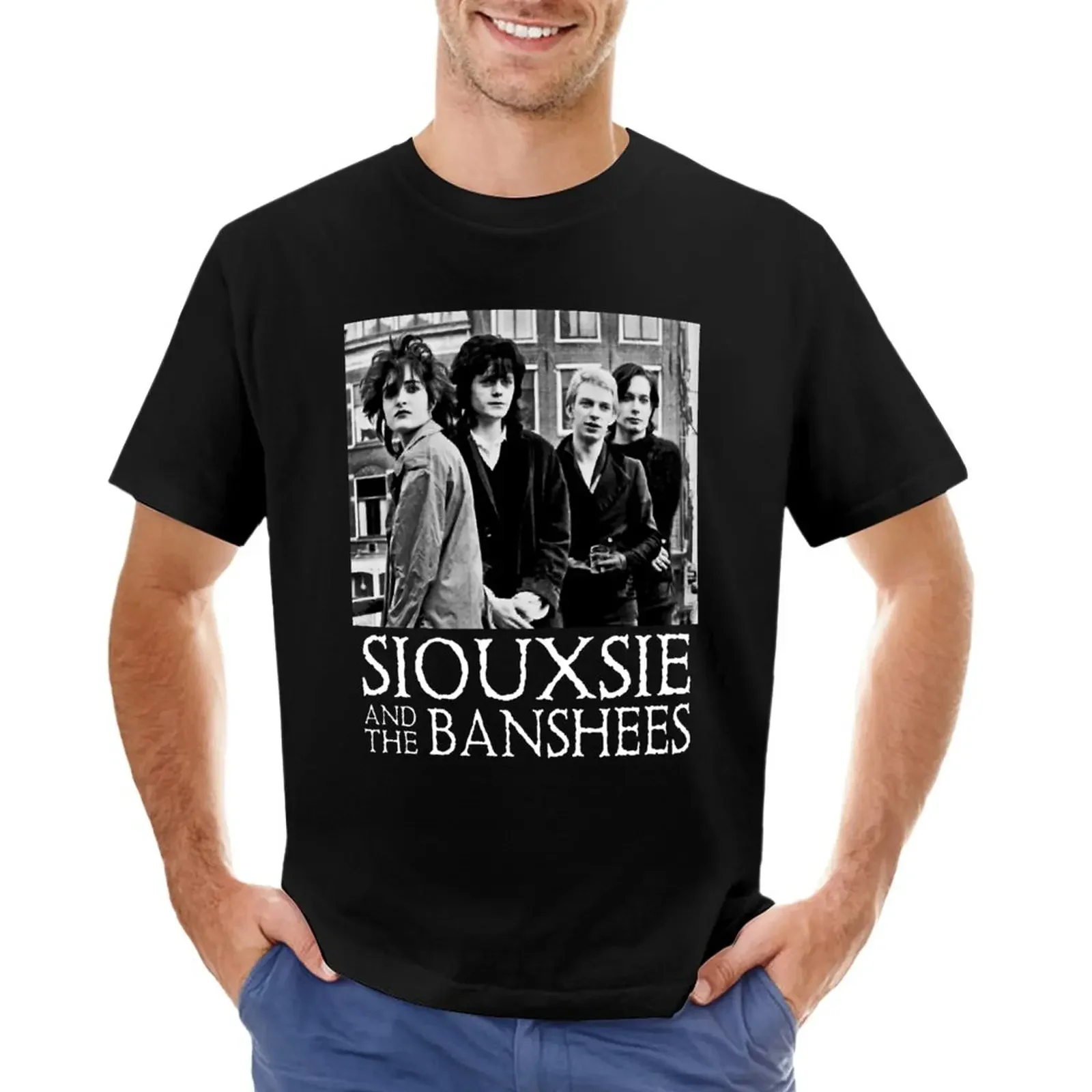 The Siouxsie and the Banshees T-Shirt boys whites sweat blacks slim fit t shirts for men