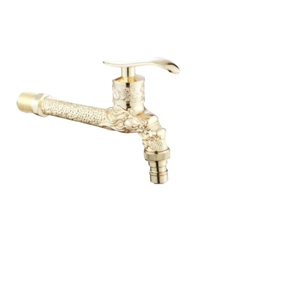 

Dragon Head Design Antique Faucet Freeze-Resistant Material Universal Connection Dragon Spout Tap Wall-Mounted Structure