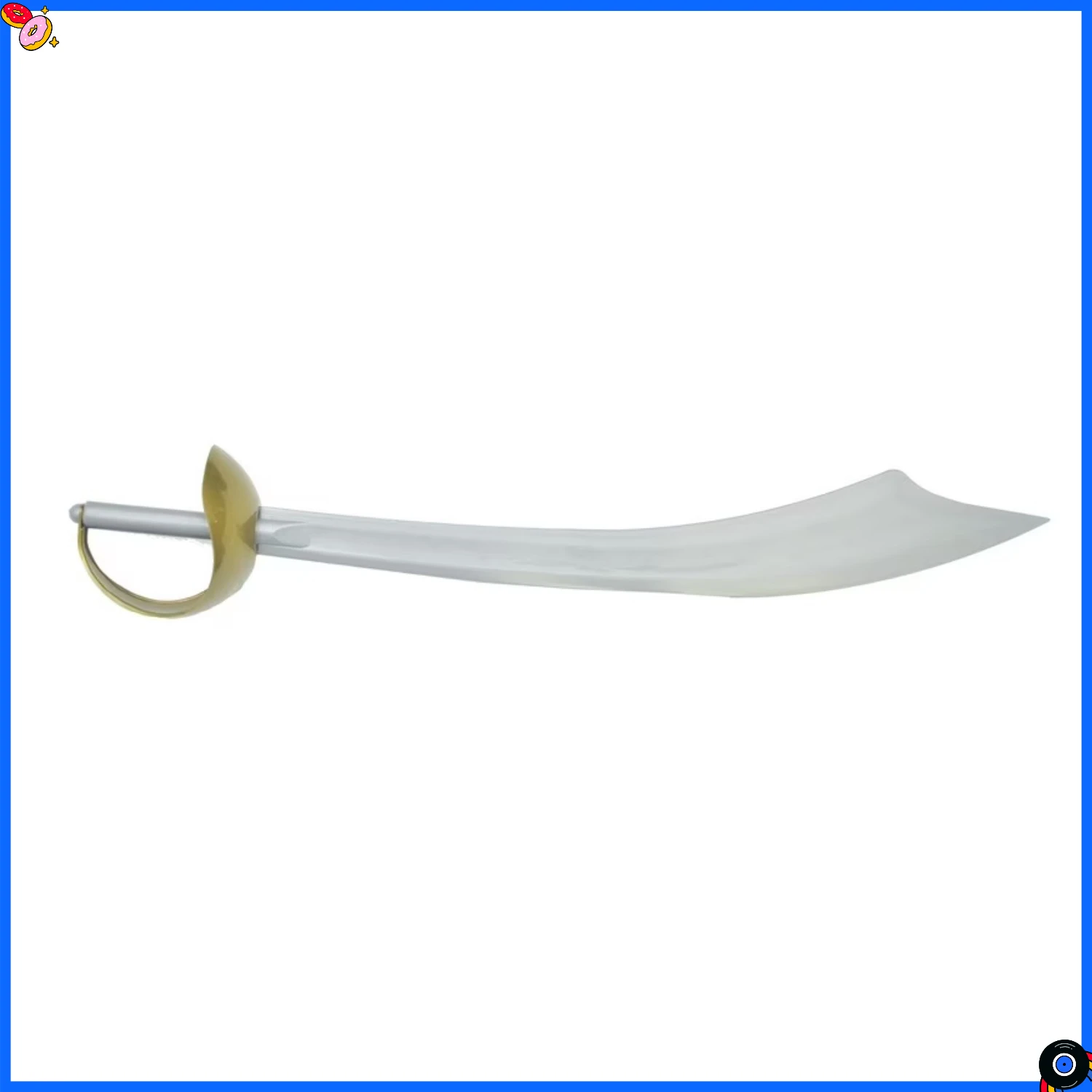 Espada pirata Jack Cutlass Accesorio de Halloween