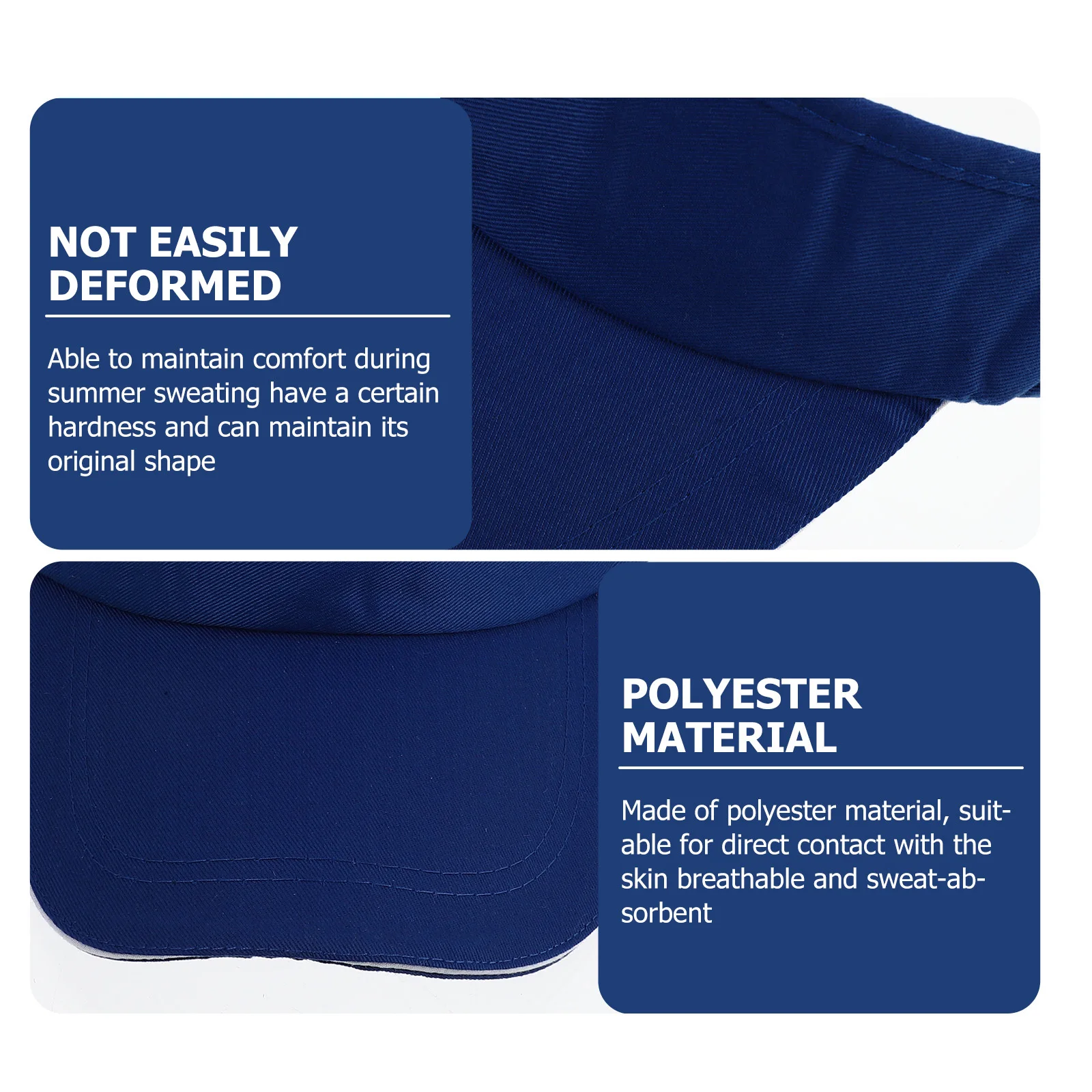 

5Pcs Sun Visor Caps Sweat Proof Unisex Adjustable Visor Hats Summer Outdoor Sports Travel Beach Cap Adjustable Cap