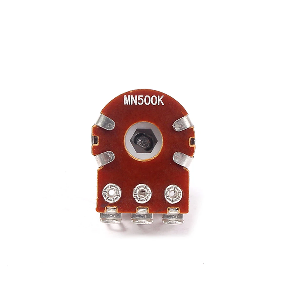 

Double Layer Potentiometer Potentiometers for Guitar Bass MN500K Control Dual Deck