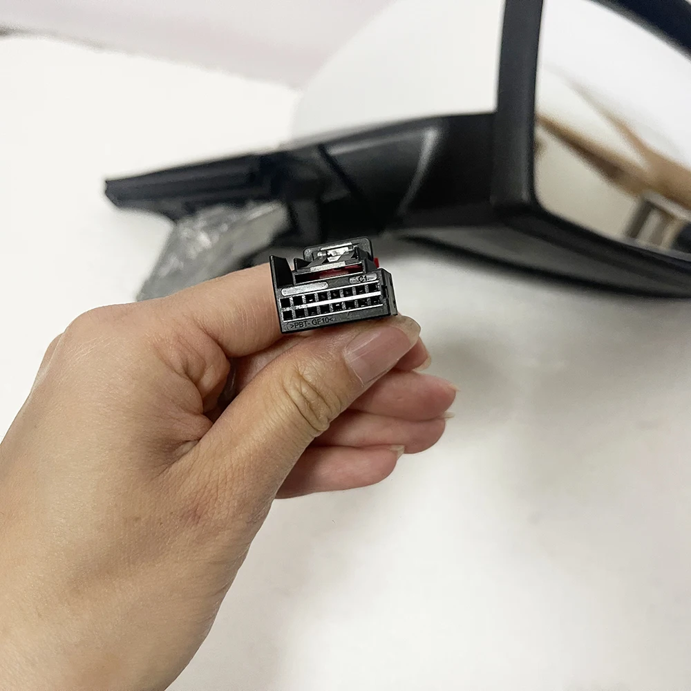 Car Electric Folding Rearview Mirror Assembly for VW Golf 7 MK7 2014-2020 5GG857507A Auto Electric Adjustment Heating Mirror