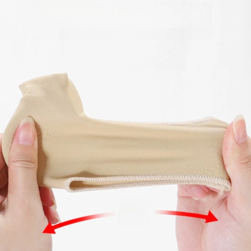 2 قطعة فاصل أصابع القدم جورب مستقيم أروح الورم مصحح تقويم العظام قدم العظام الإبهام الضابط تصحيح أدوات باديكير #5