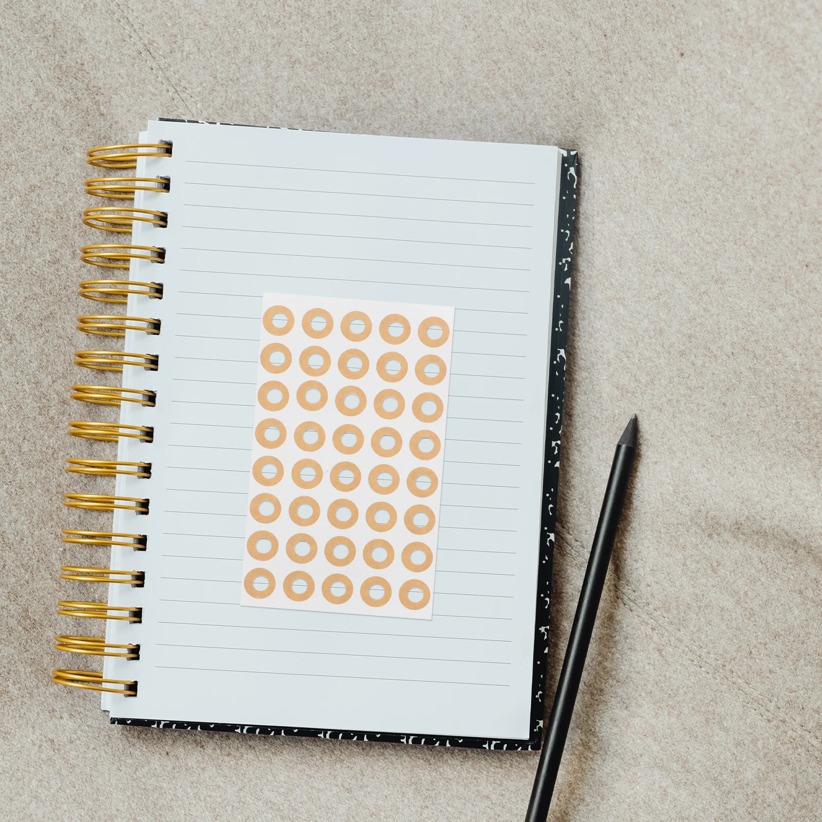 

100 листов усиливающих этикеток с отверстиями вкладышах, круглые самоклеящиеся защитные пленки для бумажных отверстий, армирующие наклейки для офиса