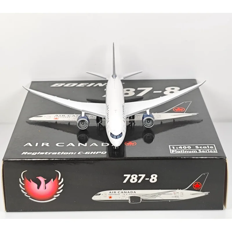 

Phoenix 1/400 Scale Air Canada B787-8 C-GHPQ Die-cast Alloy Aircraft Model Collectible Decorative Ornament