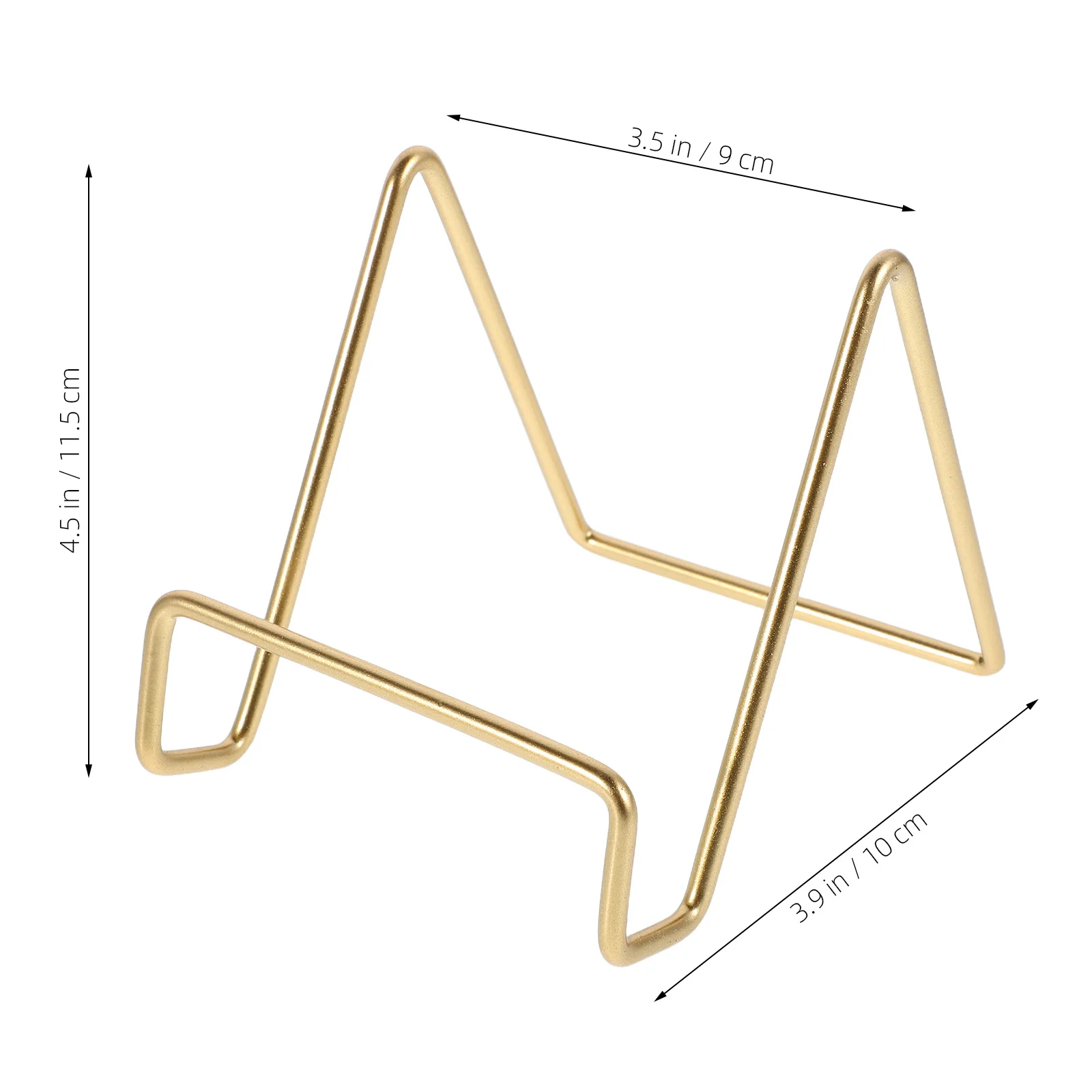 Desktop Display Metal Book Holder For Photo Frames Albums Crafts Storage Base Tabletop Picture Frame Support Iron Frame Stand