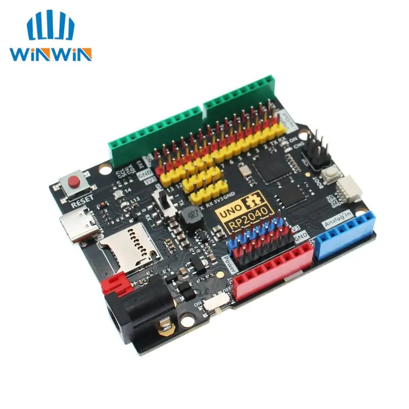 Für Arduino Raspberry PI UNO RP2040 Entwicklungsboard Programmier-Lerncontroller Kernplatine