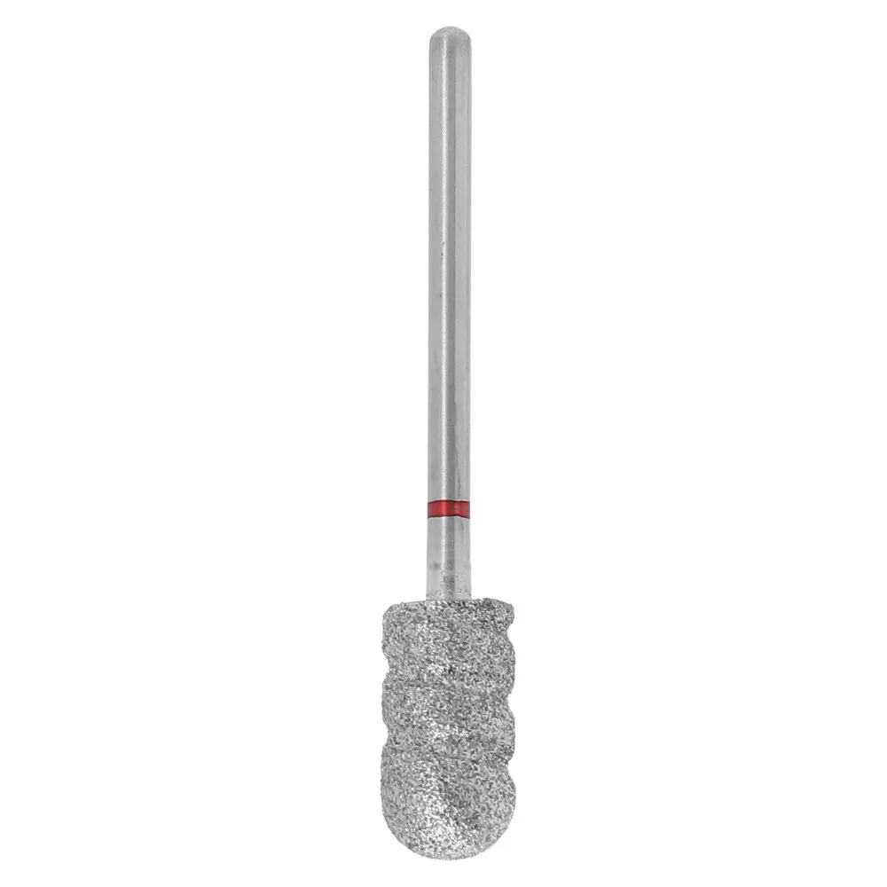 Stainless Steel Pedicure Grinding Head Professional Polishing Function 2.35Mm Standard Shank Foot Dead Skin Removal Drill Bit
