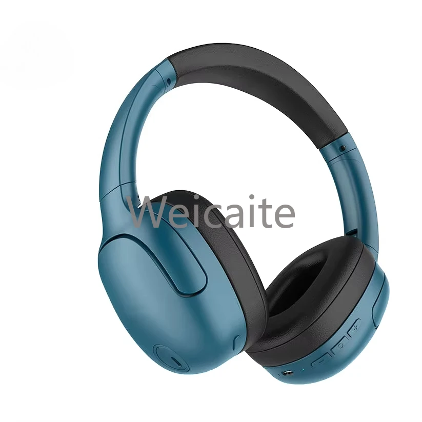 ANC Stereo Sound Ultra-Low Latency Gaming Headset Active Noise Cancelling Over-Ear Wireless Headphones LED Battery Waterproof