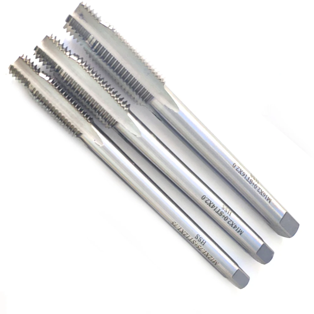 HSS Metric long shank Screw Thread Insert combined Tap ST5 ST6 ST7 ST8 ST10 Extended handle ST Composite taps ST12 ST14 ST16