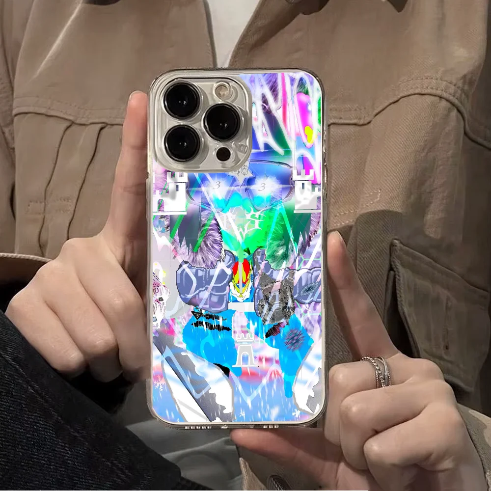 ألبومات الموسيقى B-Bladee 333 جراب هاتف FUNDA لهاتف iPhone 12 11 13 14 15 16 MINI Max Pro Plus غطاء خلفي شفاف ناعم مقاوم للصدمات