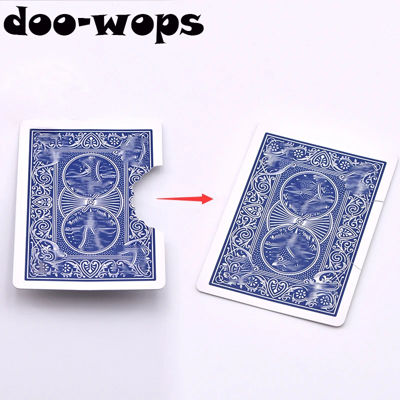 

Открытка от укусов Волшебные трюки Карта фокусника Восстановление Магия Волшебник Крупным планом Иллюзии Трюк Реквизит Ментализм Комедия