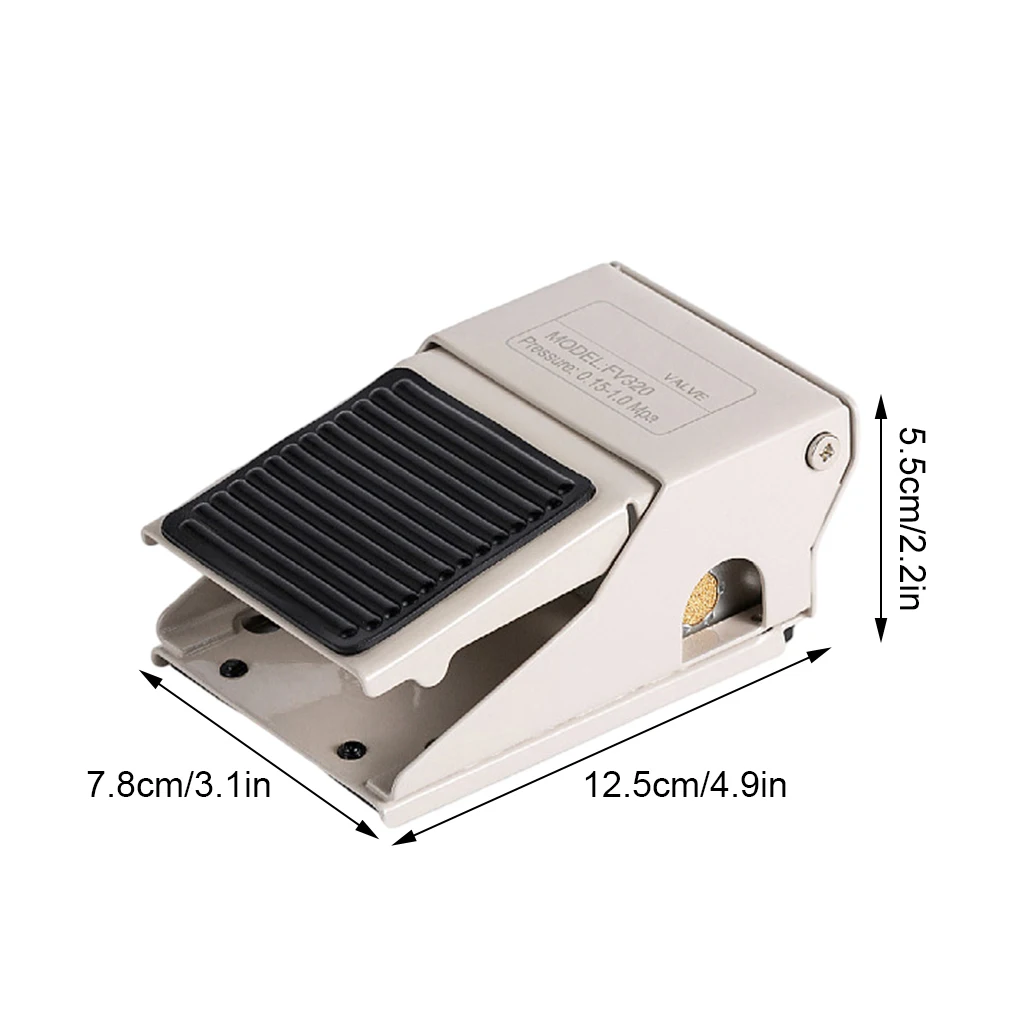 هوائي دواسة القدم صمام اسطوانة التحكم 4F210-08L التبديل FV320 1/4 \ PT اسطوانة تبادل الهواء صمام التحكم الاتجاهي أداة