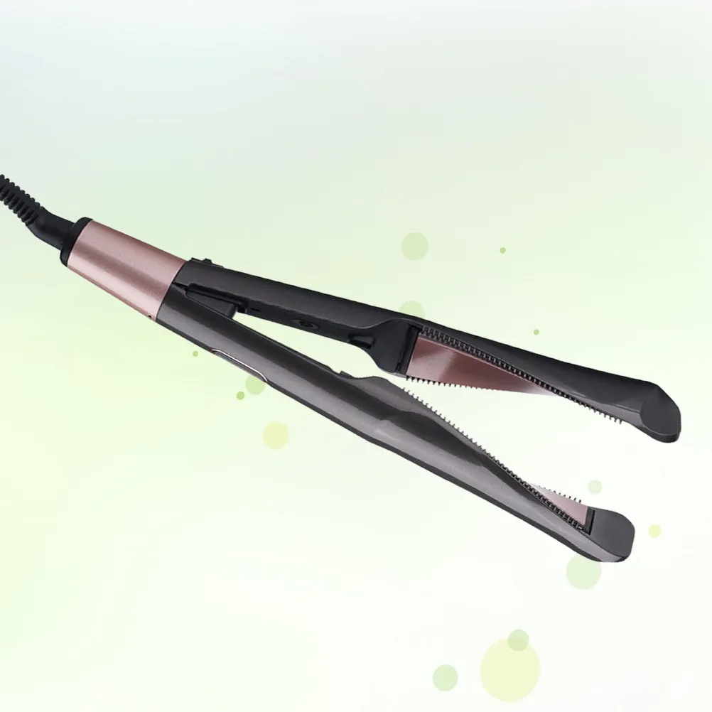 

Утюжок для выпрямления и завивки волос 2-в-1 с керамическими пластинами, электрический стайлер для гладкой укладки и контроля пушистости, с регулировкой температуры