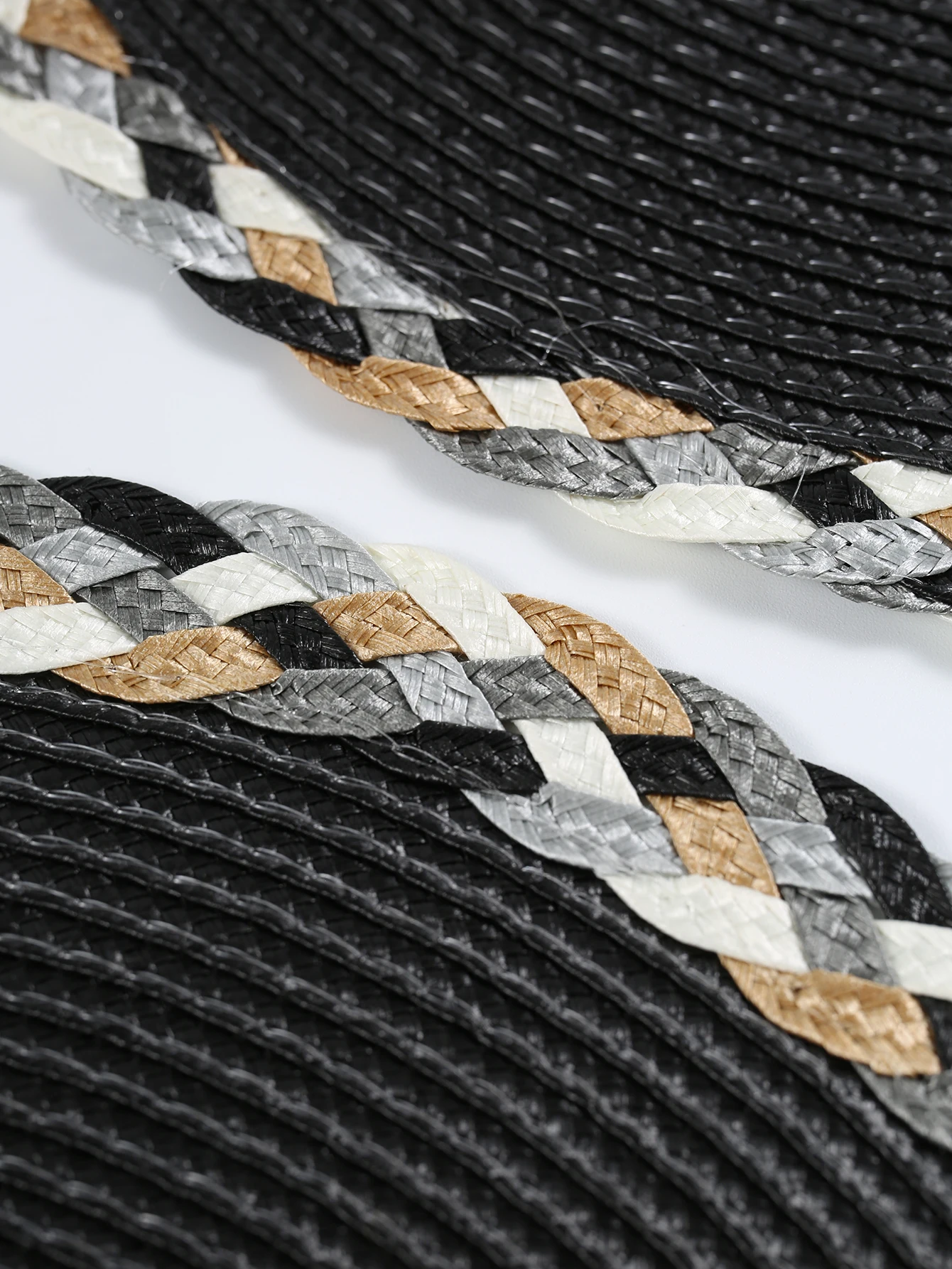 1/4pcs New Design Placemat Heat Resistant Non-Slip Placemats for Dining Table Washable Durable Polypropylene Woven Place Mat