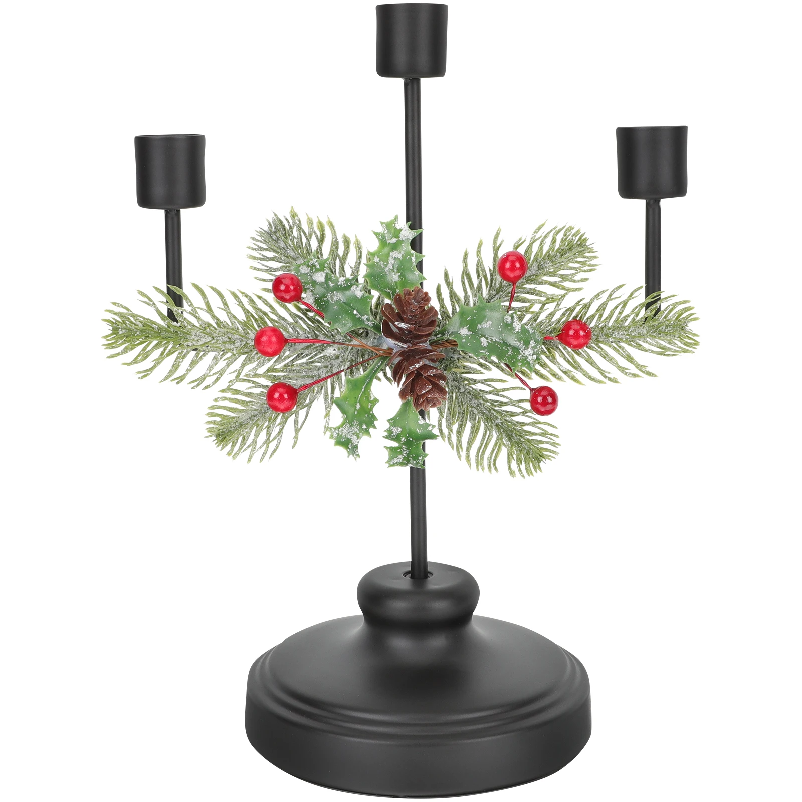 

Iron Craft Holder Christmas Stand for Tabletop Decor Lovely Desktop Adornment Xmas Decoration Gift Unique Stable