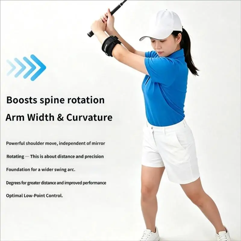 U2JB Adjustable Golf Practice Width Guide, U Shaped Frame and Strap Support Tool