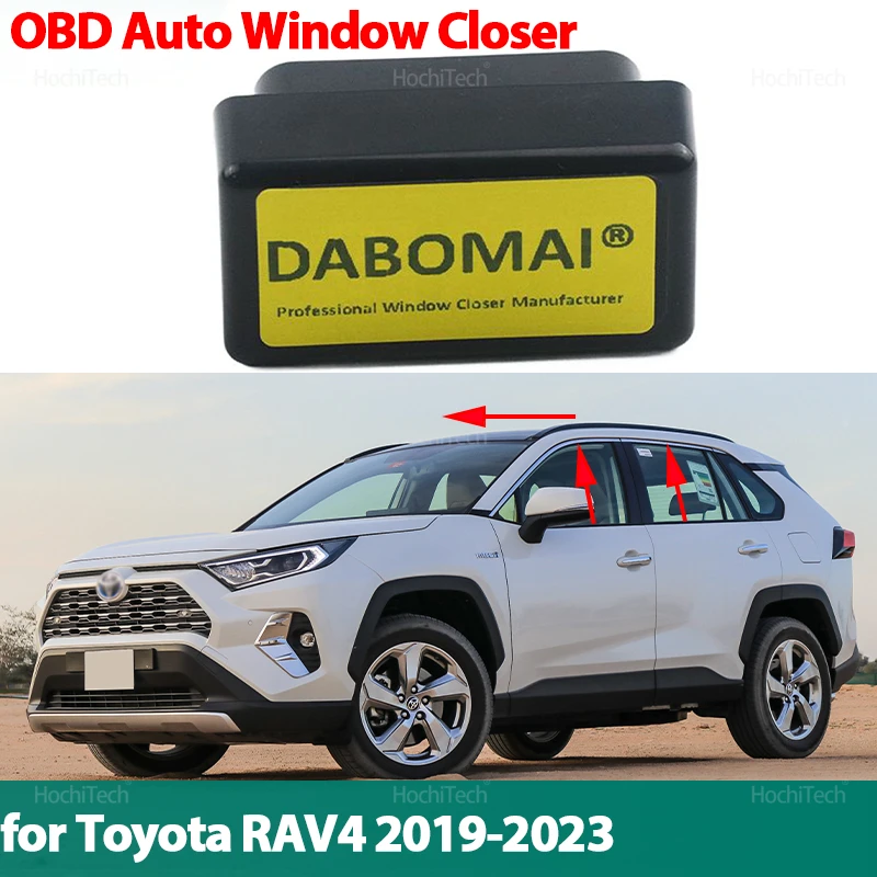 For Toyota RAV4 RAV 4 XA50 Wildlander for Suzuki Across Hybrid 2019-2023 Car OBD Automatic Window Lifter One Click Closer Module