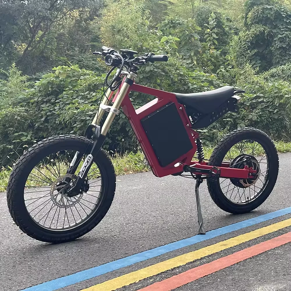 

CS20 5000/12000-Watt QSmotor Electric Bike With 15000W Long Seat 72V Wheel Rear Hub Motor Lithium Battery For Off-Road Riding