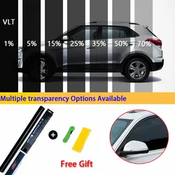 50cmx3/6m Car Window Privacy Tint Film Auto Vinyl Anti Look Dark Glass Foils Sticker Summer Solar UV Films Protector Accessories