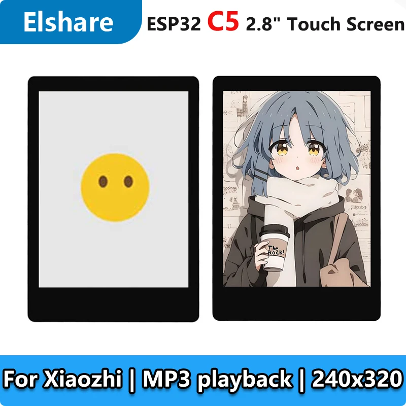 ESP32-C5 2.8inch LCD Display Capacitive For Xiaozhi AI Development Board 2.8 inch TouchScreen 240×320