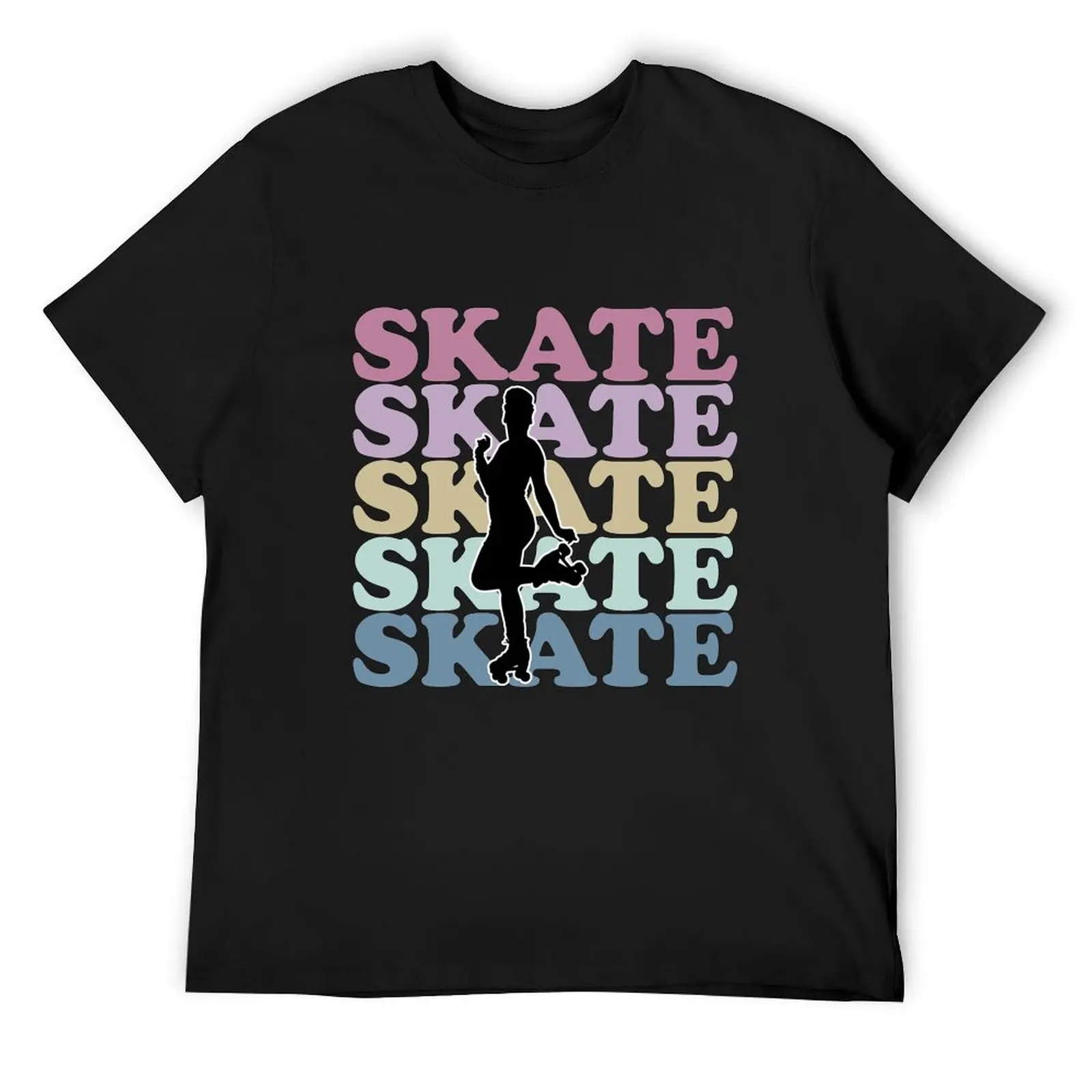 

Skate Retro Roller Skating T-Shirt tshirts personalised graphic t shirt vintage rapper graphic tees compression shirt men