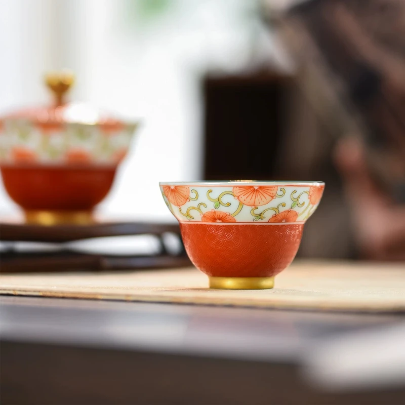 Master cup, teacup ceramic Jingdezhen