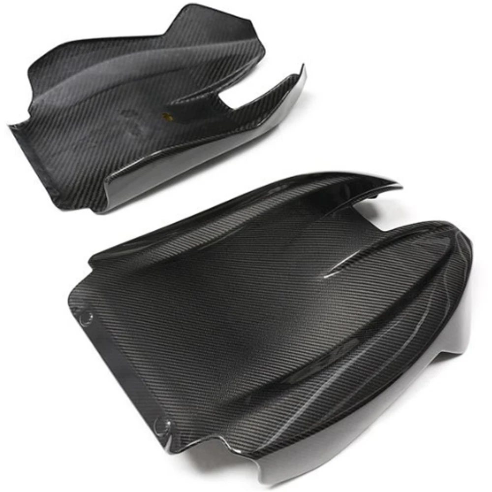 

Real Dry Carbon Fiber Seat Back Covers Car Interior Seat Backrest Decoration Panel Cover Sticker for BMWS X3M X4M F97 F98