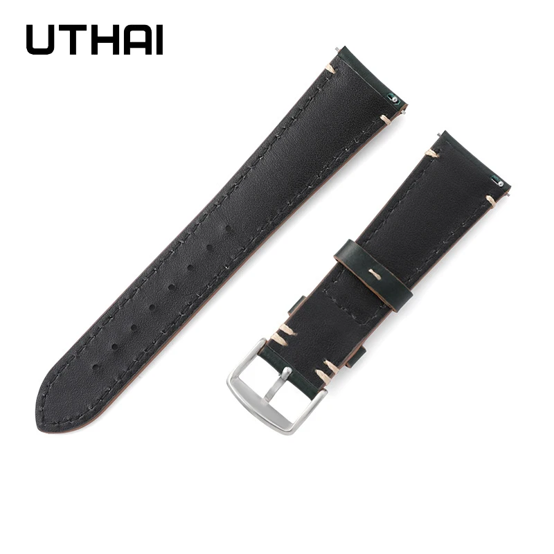 UTHAI Z100 strap 20mm 22mm 24mm watch accessories high quality watchband for huawei watch samsung watch strap