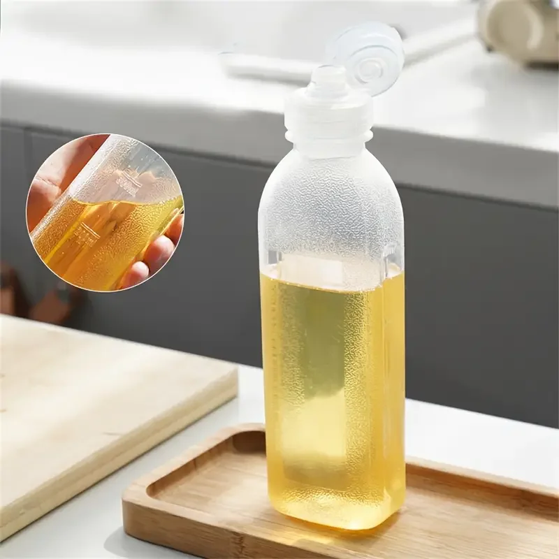 

Kitchen Seasoning Oil Bottle Squeeze Fill Oil Sauce Vinegar Bottle Leak-Proof Household Seasoning Sauce Tank Squeeze Bottle