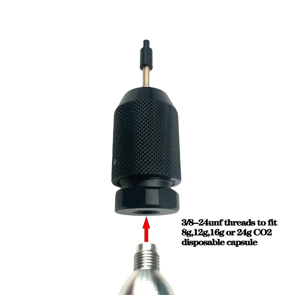 CO2 Refill Charging Adapter Adaptor to Disposable Cartridge/ Sodastream Tank