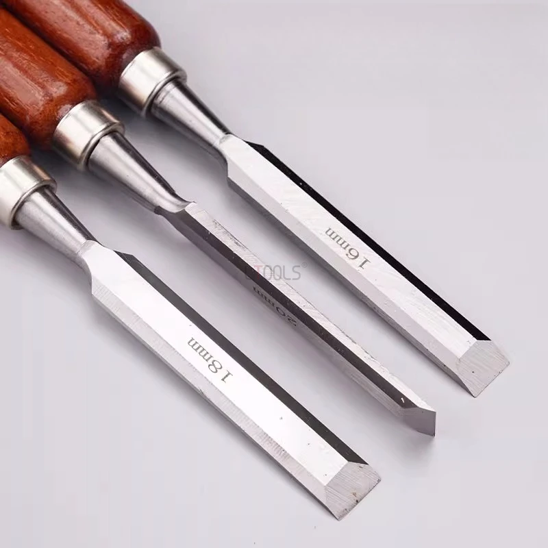 

Деревообработка, долото из хром-ванадиевой стали, инструмент для резьбы с амортизирующей ручкой, подходит для изделий своими руками ручной работы