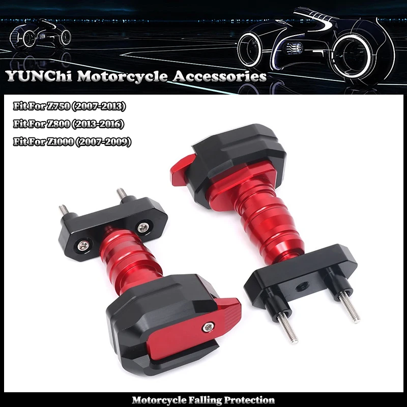 Fit For KAWASAKI Z750 Z800 Z1000 z 750 800 1000 Motorcycle Falling Protection Frame Slider Fairing Guard Crash Pad Protector